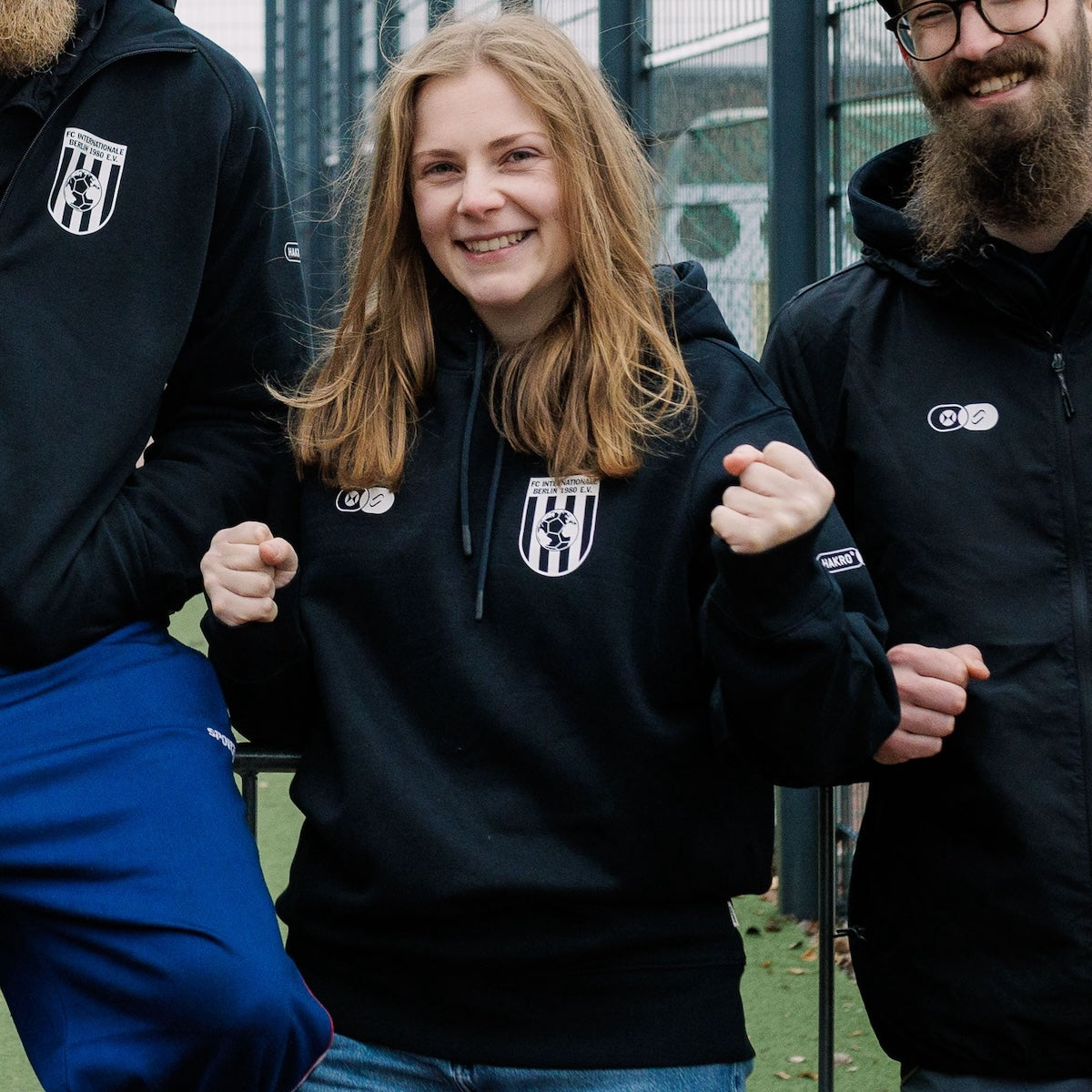 Inter Hoodie, unisex, schwarz